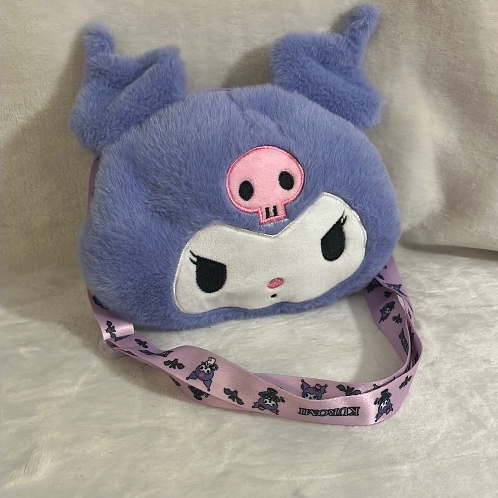 Kids Plush Bag - Purple